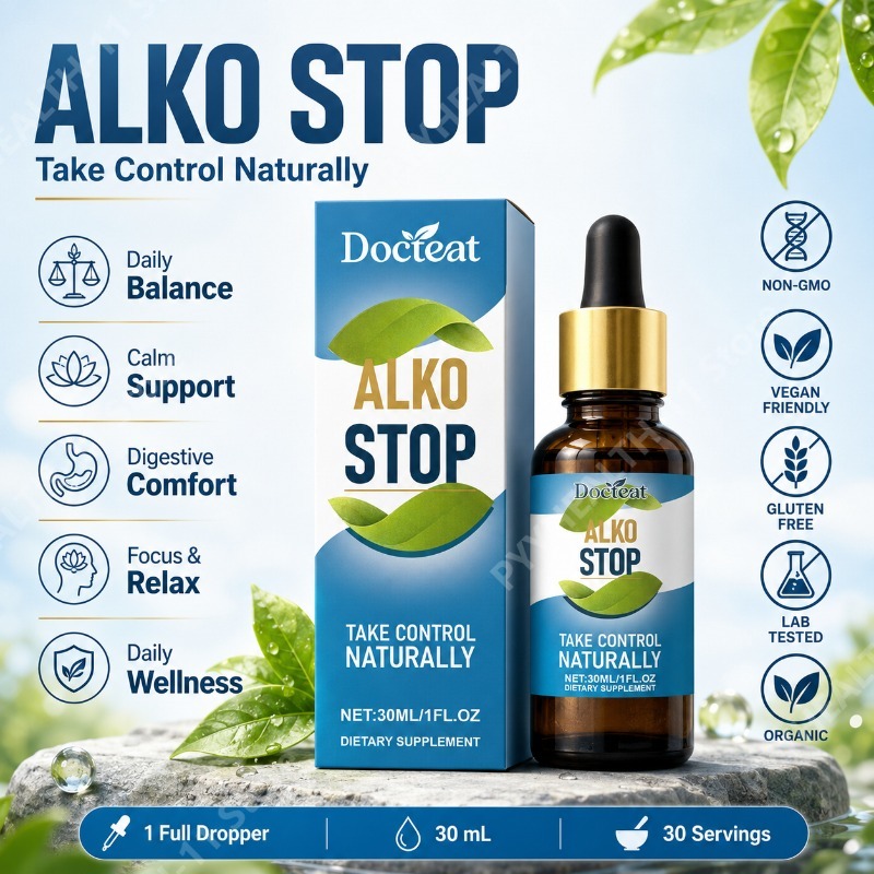 Herbal Wellness Liquid - Pflanzliche Flüssigextrakt-Tropfen mit Aloe Vera, Centella,