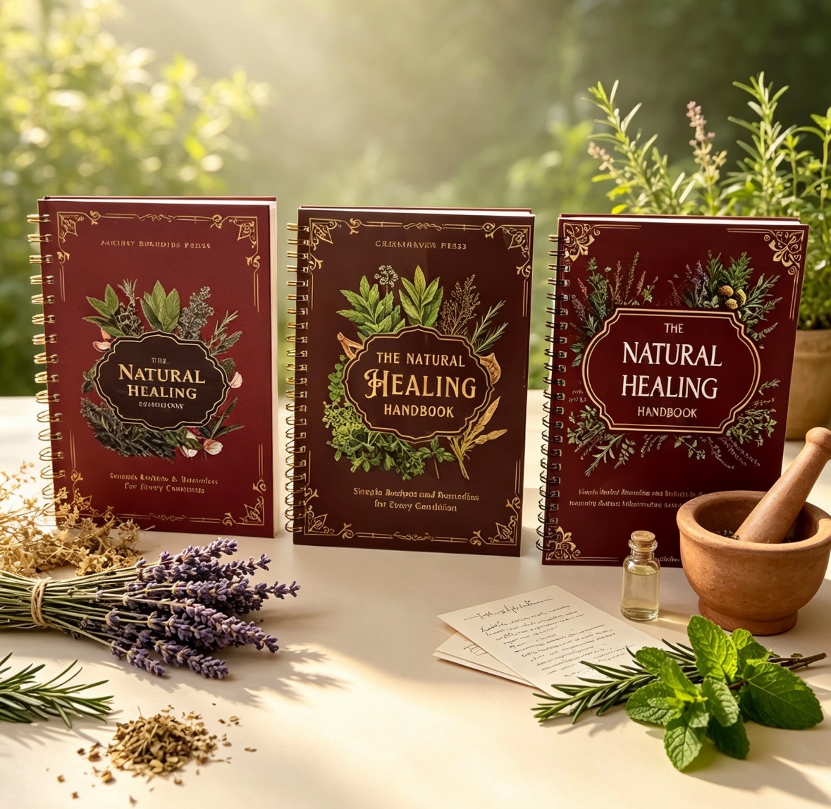 Herbal Wellness Recipes - Das Handbuch der natürlichen Heilung, 3-Versionen-Kratzbuch