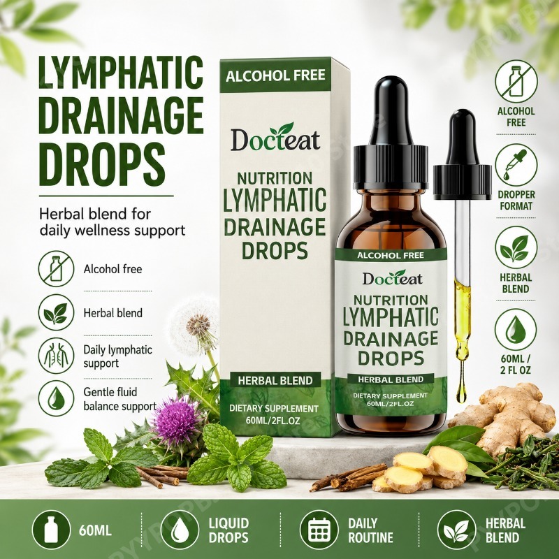 Herbal Wellness Liquid - Kräuter-Wellness-Tropfen Alkoholfreier Flüssigextrakt mit Löwenzahn Kletten