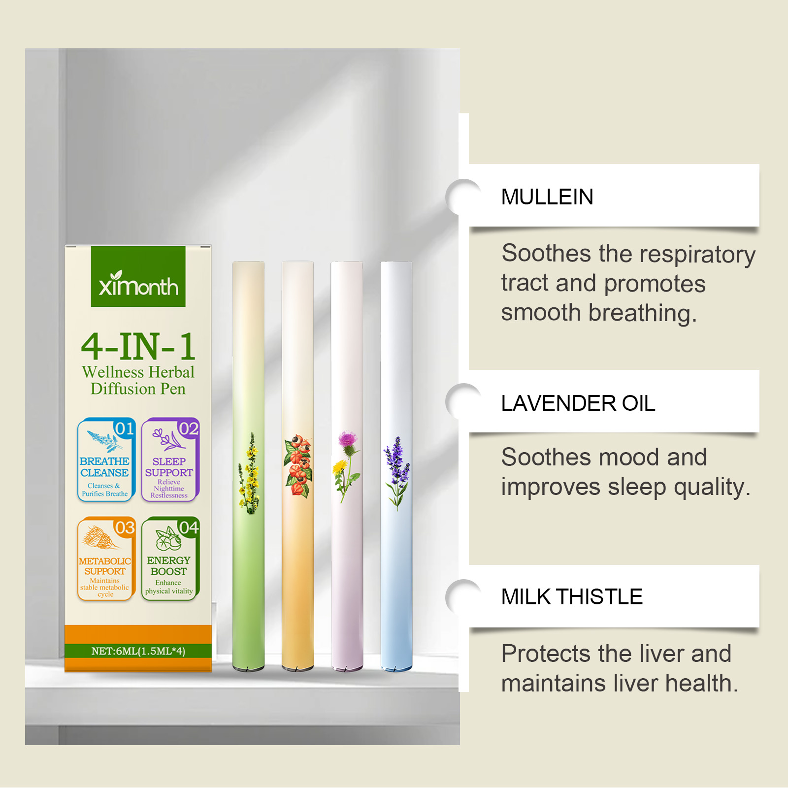 4-in-1-Kombi-Stick mit Kräuter – Herbal Wellness Bewertung und Preis