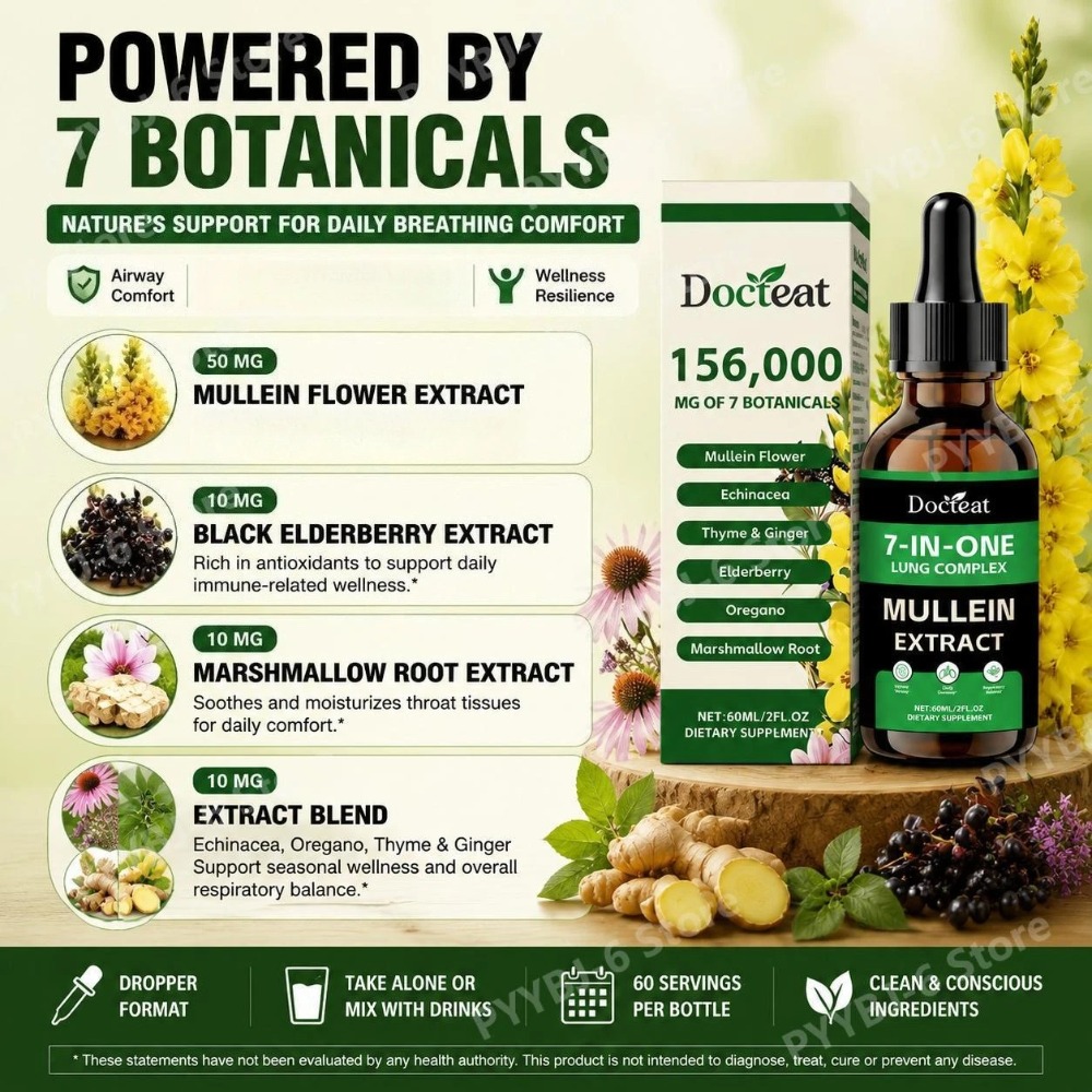 Docteat 7-in-1 Königskerzenext – Herbal Wellness Bewertung und Preis