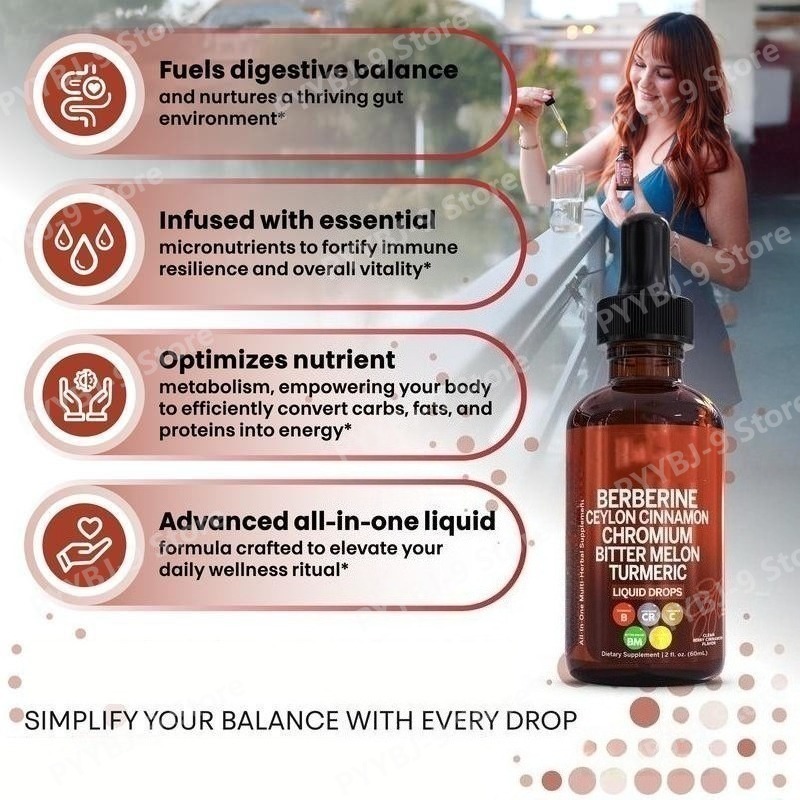 Berberin-Chrom-Kurkuma-Ginseng – Herbal Wellness Liquid Bewertung und Preis