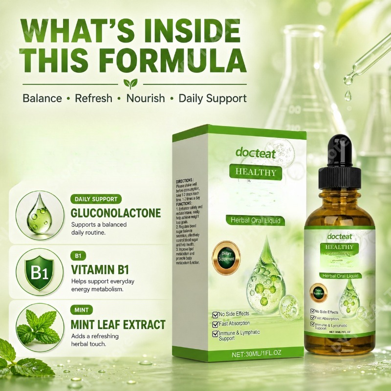 Minzblattextrakt & Vitamin B1  – Herbal Wellness Liquid Bewertung und Preis