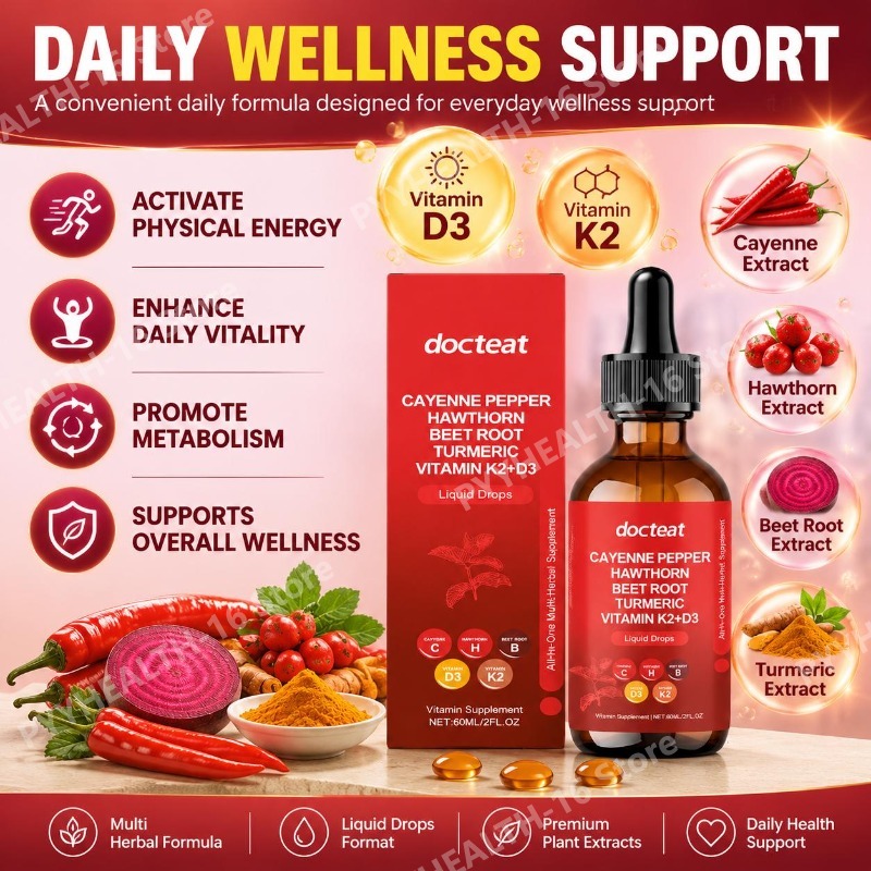 Docteat Vitamin K2+D3 Flüssige – Herbal Wellness Liquid Bewertung und Preis